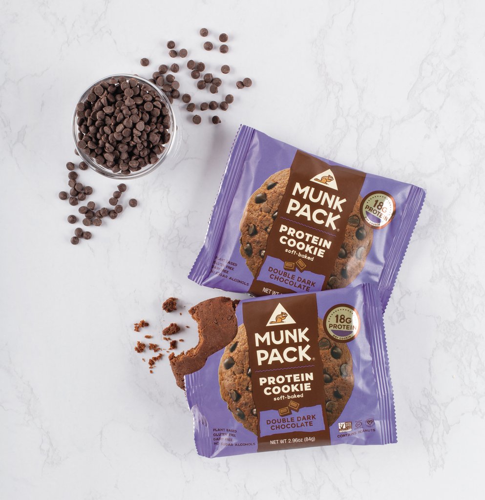 Munk Pack Protein Cookie: Double Dark Chocolate