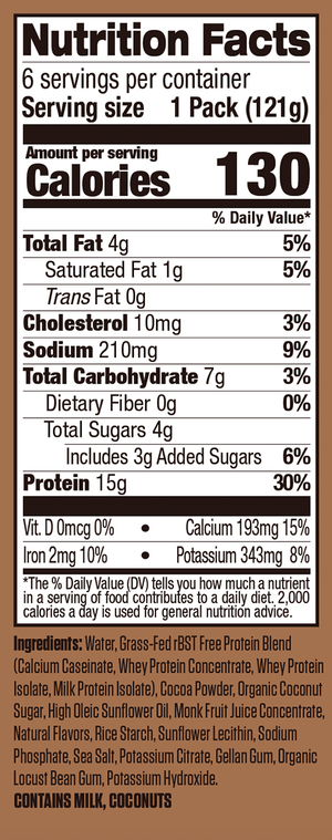 SmashPack Protein Pudding