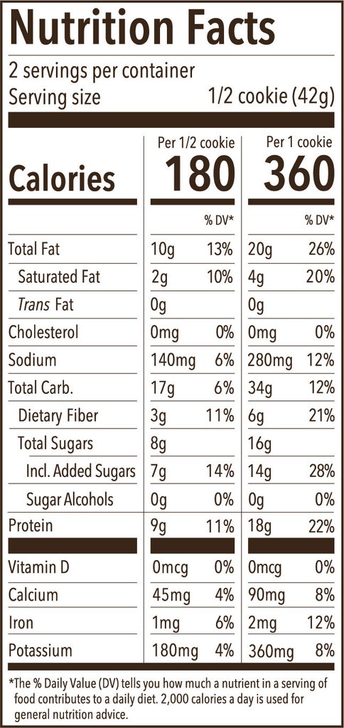 Munk Pack Protein Cookie: Double Dark Chocolate