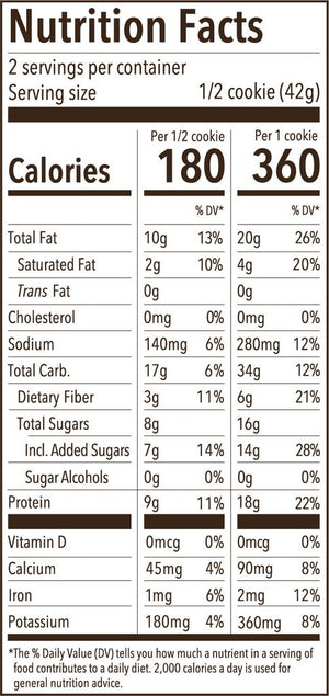 Munk Pack Protein Cookie: Double Dark Chocolate