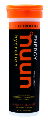Nuun Electrolyte Tablets: Mango Orange (Caffeinated)