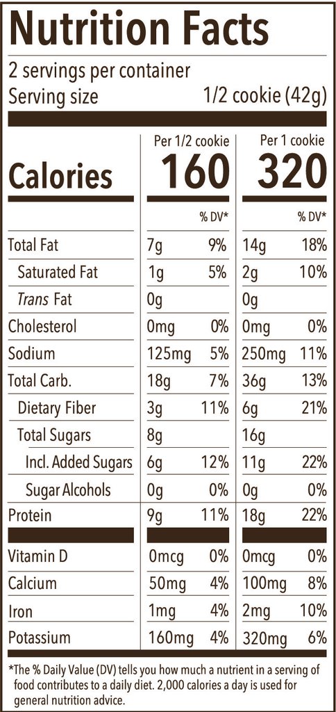 Munk Pack Protein Cookie: Oatmeal Raisin Spice