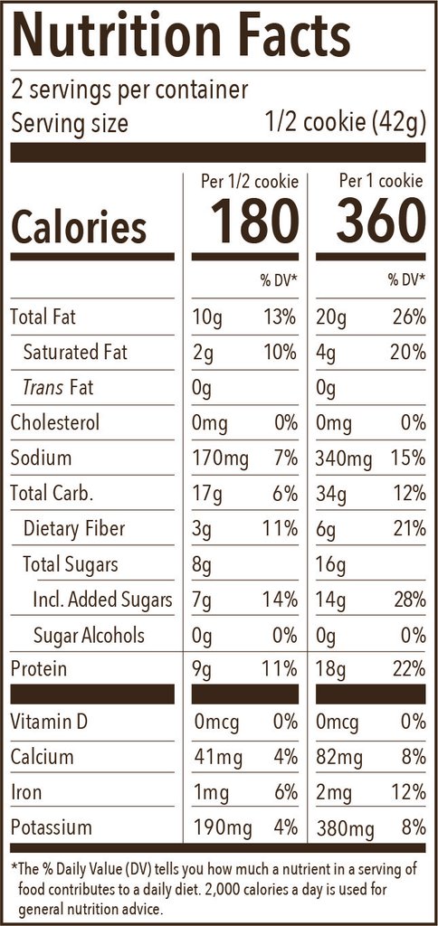 Munk Pack Protein Cookie: Peanut Butter Chocolate Chip