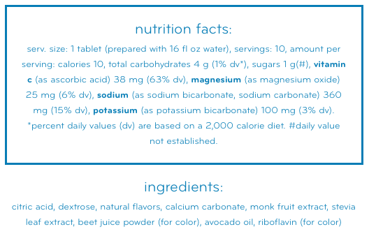 Nuun Electrolyte Tablets: Tri-Berry