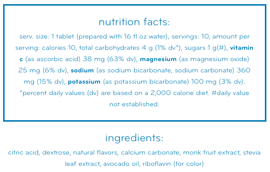 Nuun Electrolyte Tablets: Lemon+Lime