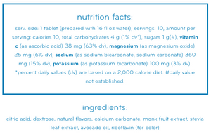 Nuun Electrolyte Tablets: Lemon+Lime