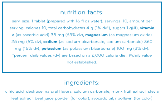 Nuun Electrolyte Tablets: Strawberry Lemonade