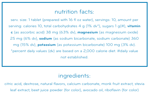 Nuun Electrolyte Tablets: Fruit Punch