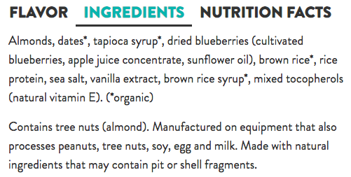 Picky Bar: Blueberry Boomdizzle