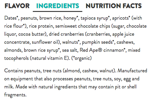 Picky Bar: Lauren’s Mega Nuts